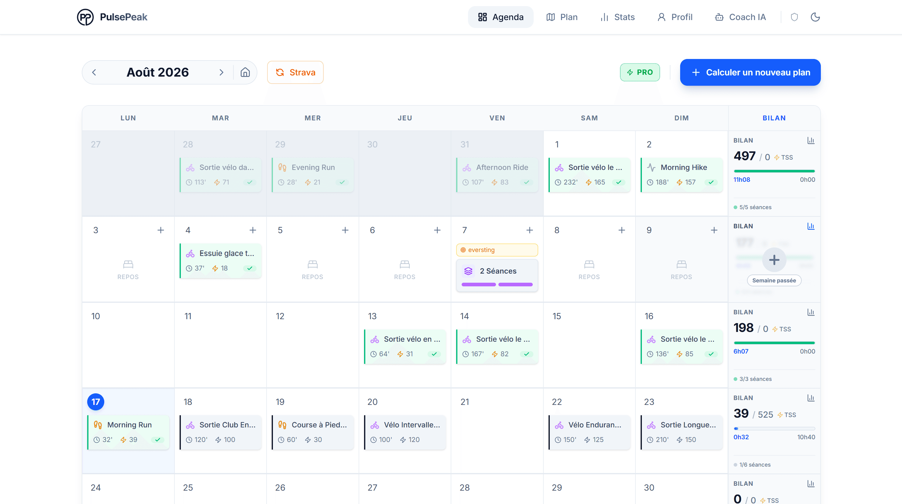 Agenda PulsePeak